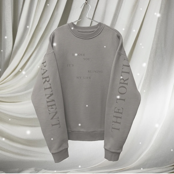 Taylor Swift TTPD Crew Sweatshirt - Brand New - Size Small - Picture 10 of 10